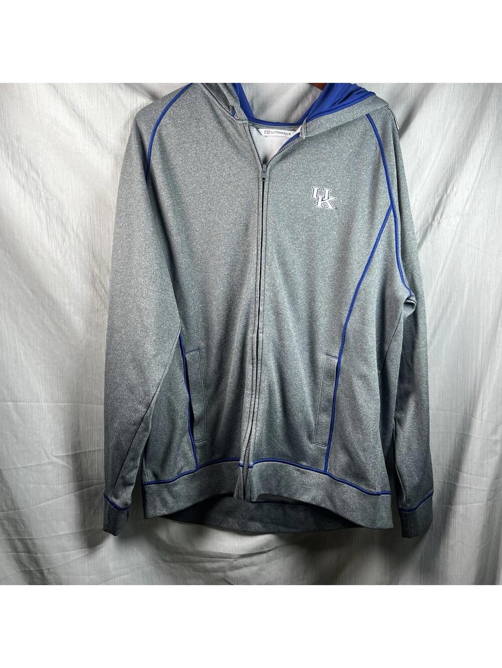 Cutter And Buck University Of Kentucky Full Zip XXL Jacket Wildcats Big&Tall